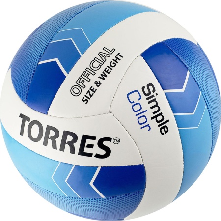 Купить Мяч волейбольный Torres Simple Color любительский р.5 в Гулькевичах 